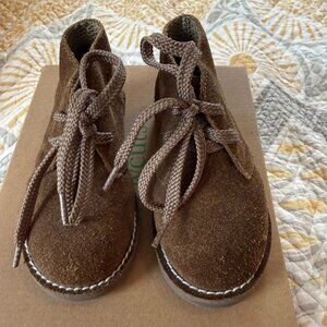 J Crew Factory Crewcuts Kids' Calvert Brown Boots Size K9